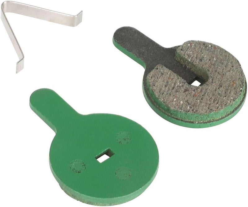 Green Metallic Brake Pads For Electric Scooters And Skateboards Disc Brake Calipers - Image 1