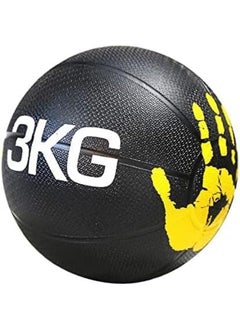 Generic Medicine Ball, Solid Rubber Gravity Bounce Ball - Non-Slip Durable Fitness Balance Exercise Ball (Multicolor)  - Image 1