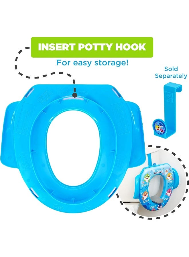 Nickelodeon Baby Shark "Sharktastic" Soft Potty Training Seat - Soft Cushion, Baby Potty Training, Safe, Easy to Clean - Image 5