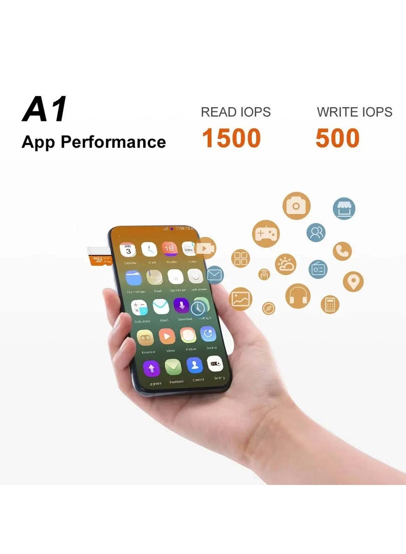 دوداو كرت ذاكرة Dudao V102 بسعة 128 جيجابايت TF – تخزين عالي السرعة للهواتف الذكية والأجهزة اللوحية والكاميرات والمزيد - Image 4