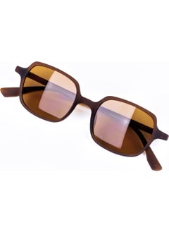 Focus On Arwen Matte Brown Sunglasses  - Image 1