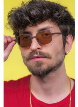 Focus On Arwen Matte Brown Sunglasses  - Image 3