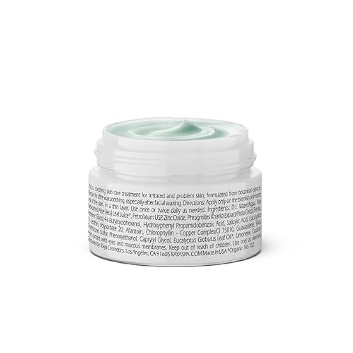 Raya Bio-Soothing Cream (702) | Soothing Facial Spot Remedy for Skin | Whiteheads | Great As An After-Waxing Care Solution - Image 3