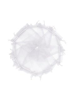 PRINTSHOP4ME 100 Pcs Organza Drawstring Bags - Ideal for Wedding Favors, Parties - Pouches for Candy, Jewelry - Perfect for Ramadan, Eid, Bridal Showers and Wedding Party  - Image 3