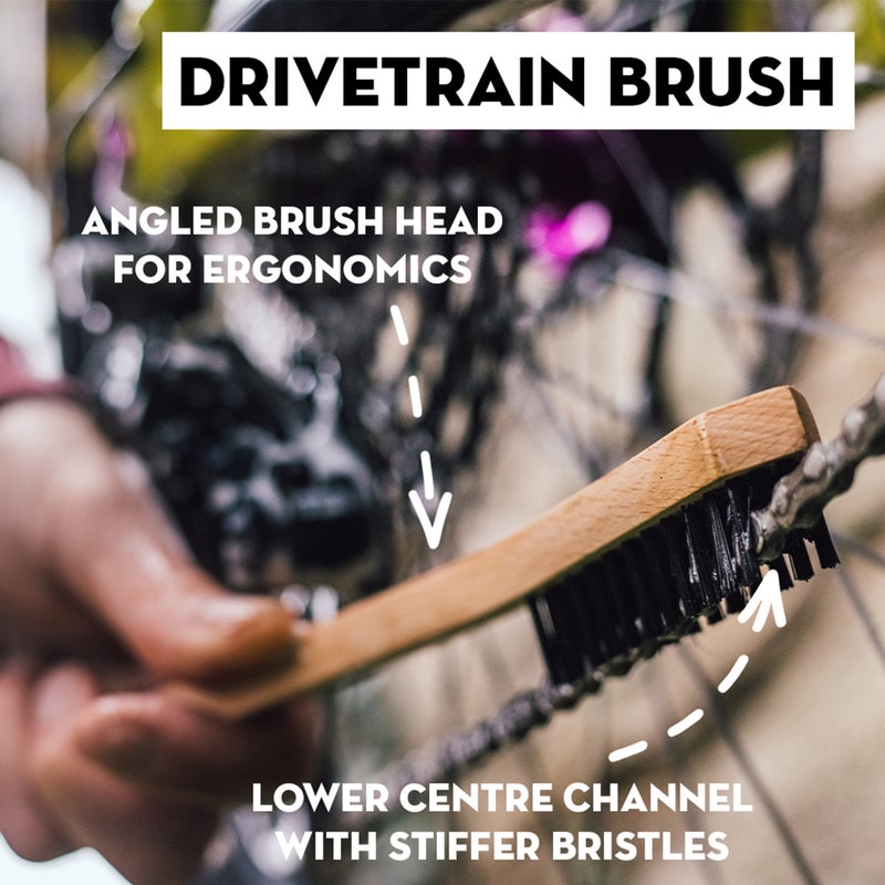 Peaty's Bicycle Brush Set (Bog / Detail / Drivetrain / Tyre) - Image 4