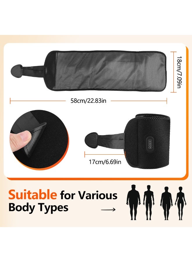 Upgraded leg massager to relieve fatigue and relax muscles. Features 3 levels of airbag heating and vibration. Suitable for both men and women. A lovely gift (grey). - Image 3
