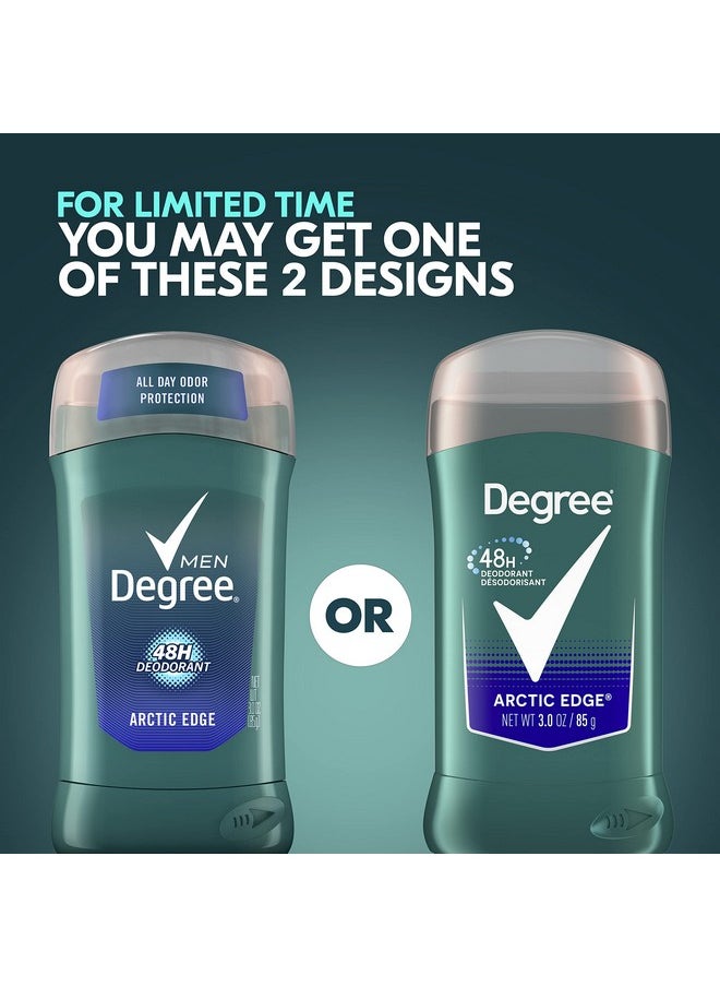 Degree Men - Degree Men Original Deodorant 48-Hour Odor Protection Arctic Edge Deodorant For Men 3 oz, Twin Pack - Image 1