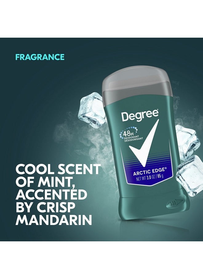 Degree Men - Degree Men Original Deodorant 48-Hour Odor Protection Arctic Edge Deodorant For Men 3 oz, Twin Pack - Image 1