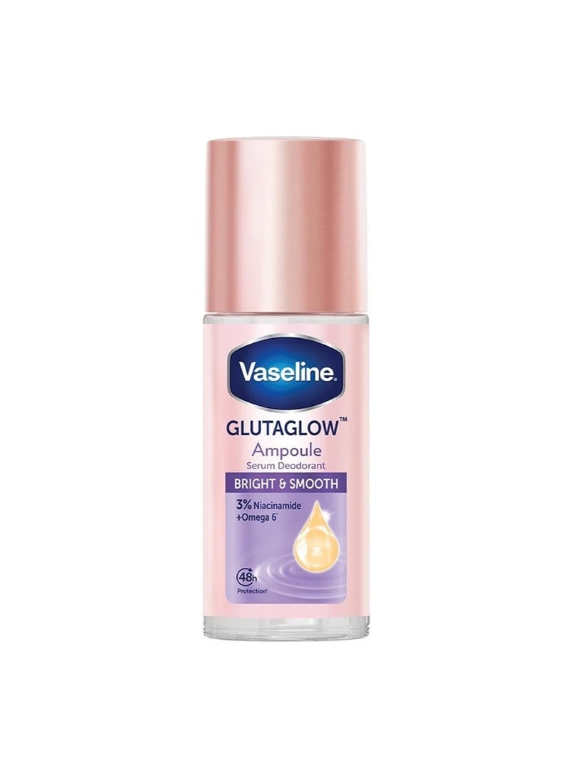 Vaseline GlutaGlow Bright & Smooth Ampoule Serum Deodorant 45ml - Image 1
