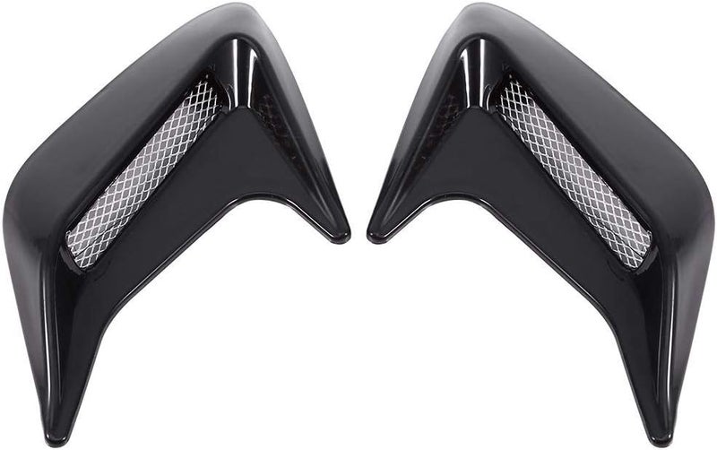 Acouto غطاء تهوية هواء زخرفي للسيارة Acouto 2PCS (أسود) - Image 1