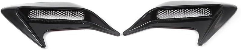 Acouto غطاء تهوية هواء زخرفي للسيارة Acouto 2PCS (أسود) - Image 4