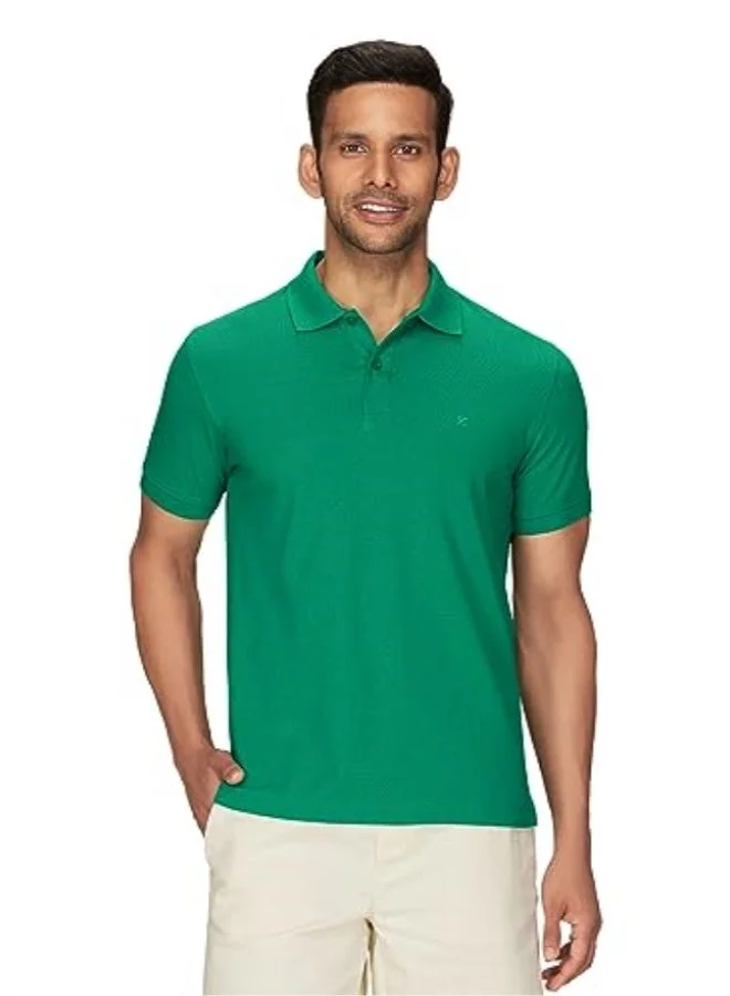 اكس واي اكس اكس Men's Nova 100% Combed Cotton Regular Fit Polo T-Shirt