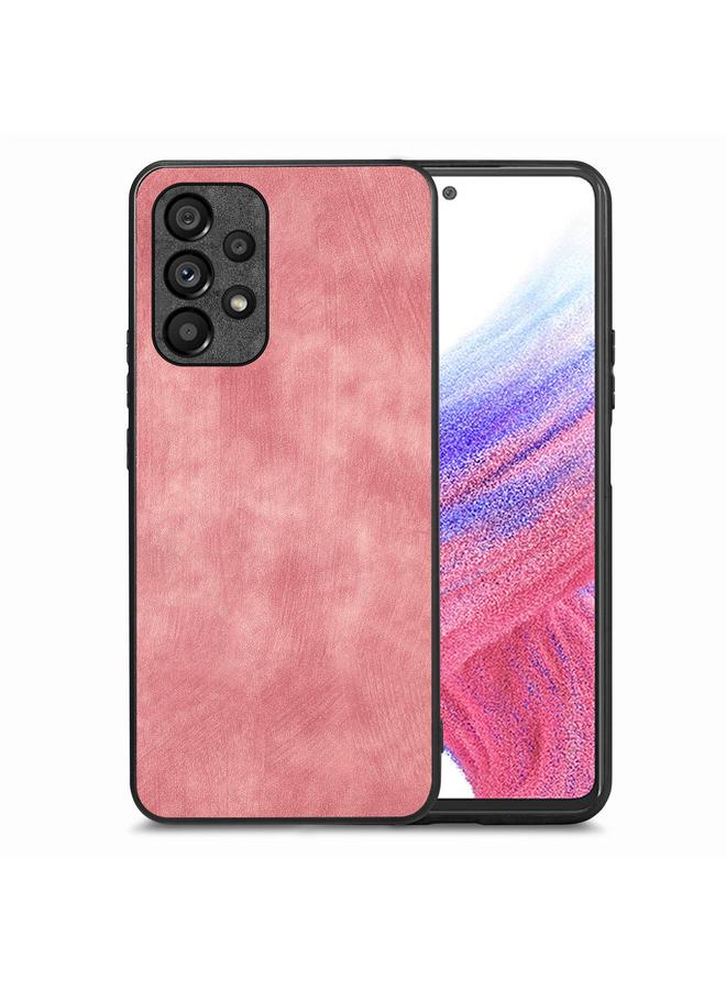 اس-توب جراب لهاتف Samsung Galaxy A53 مصنوع من الجلد العتيق وغطاء خلفي من البولي كربونات - Image 1