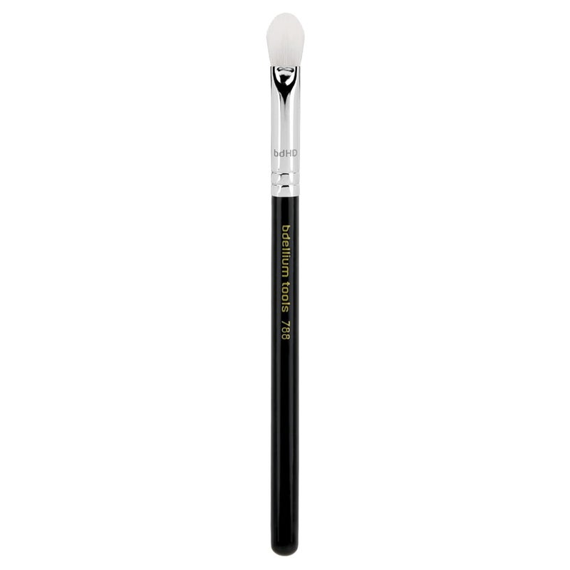 Bdellium Tools Professional Makeup Brush - Maestro Series 788 BDHD Phase III Blending/Concealing - With Mix of Soft Synthetic & Natural Fibers, For Blend & Soften (Black, 1pc)