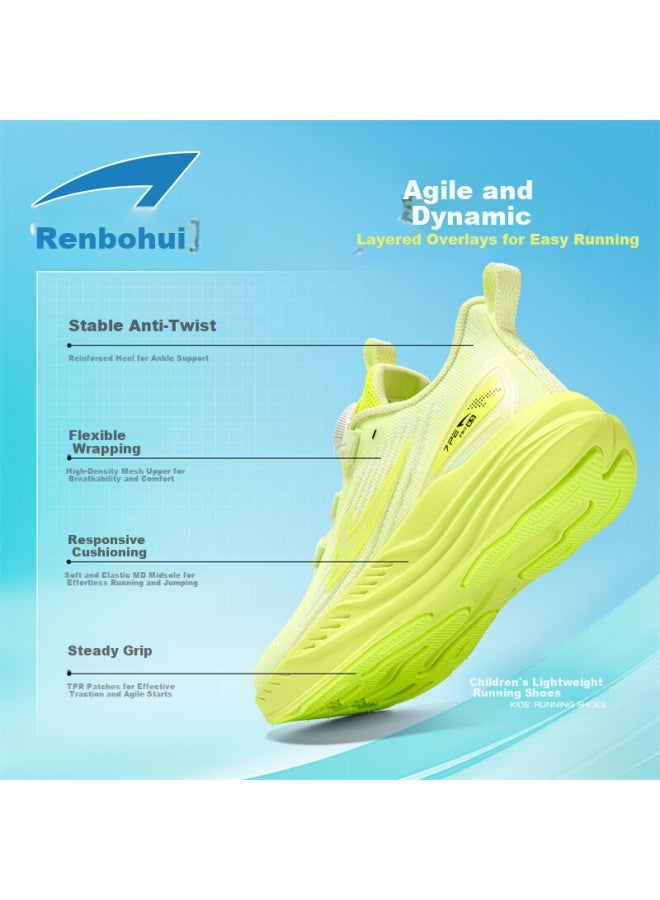 7-pe Boys' Sports Shoes Mesh Breathable Lightweight Running Shoes For Kids Teens Spring New Model - Image 4