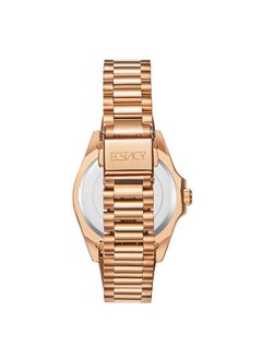 ECSTACY Ecstacy E23615-RBKK Women Multi Function Display Watch & Stainless Steel Strap Rose Gold  - Image 3