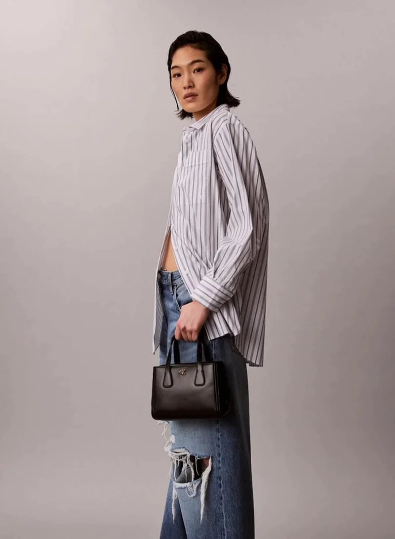 Calvin Klein Black Refined Crossbody Bag for Women | Best Price UAE
