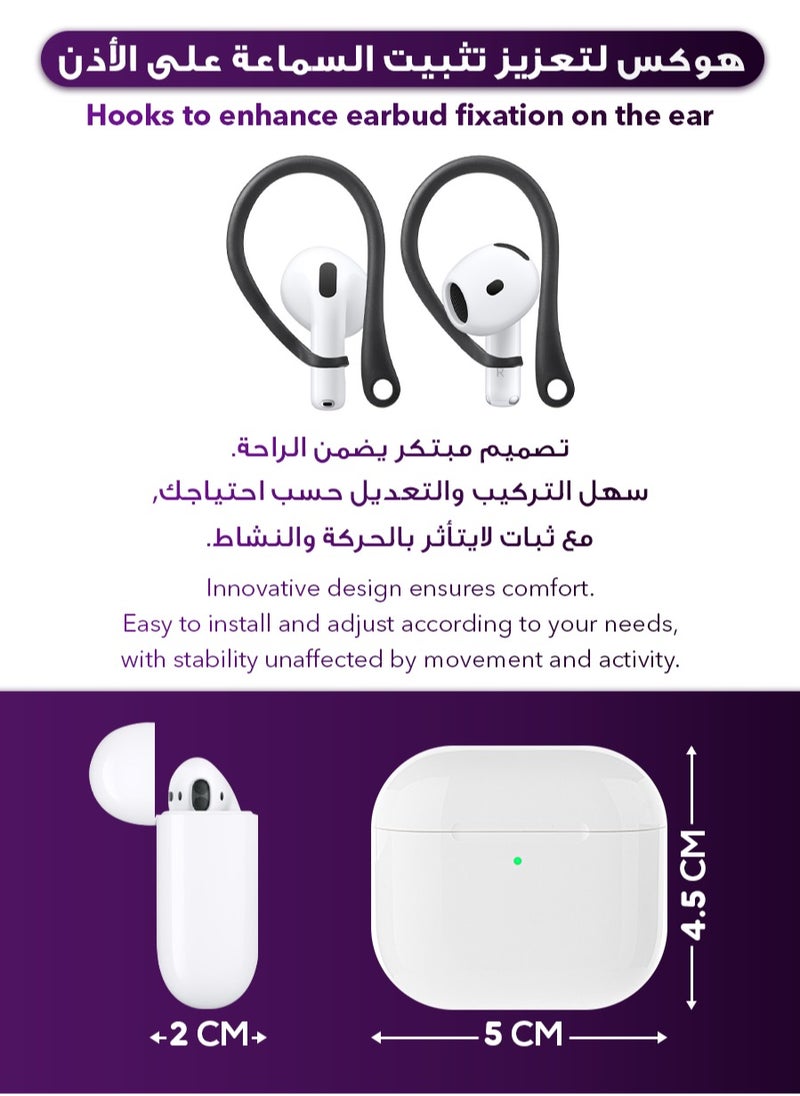 Urjwan - Earbuds 4th Gen - High-Quality Audio, Clear Microphone, Noise Cancellation, Type-C & Wireless Charging, 2 Bonus Cases - Image 1