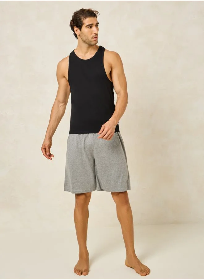 ستايلي Racerback Cotton Stretch Scoop Neck Vest