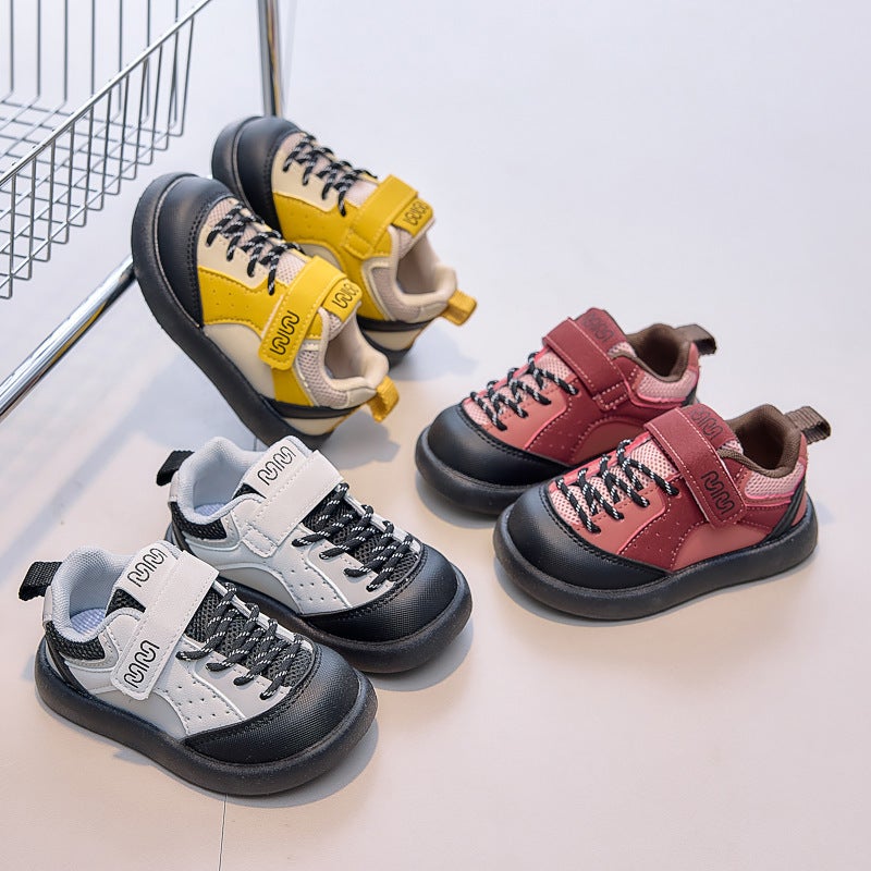 Mesh Sneakers Lightweight Flexible Sole Walking Shoes For Kids Indoor And Outdoor Activities - Image 2