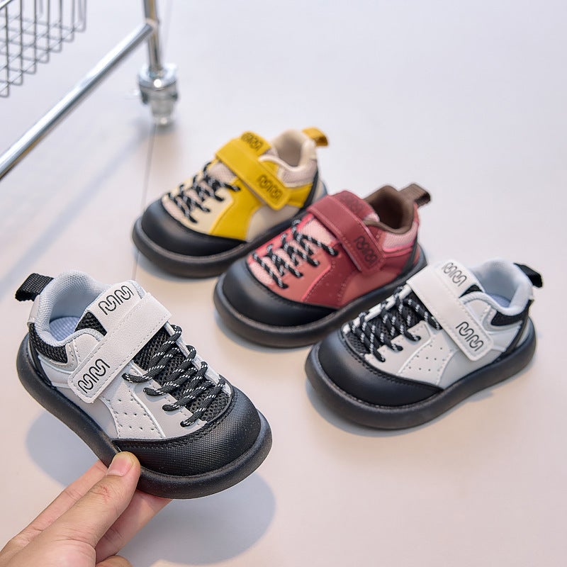 Mesh Sneakers Lightweight Flexible Sole Walking Shoes For Kids Indoor And Outdoor Activities - Image 3