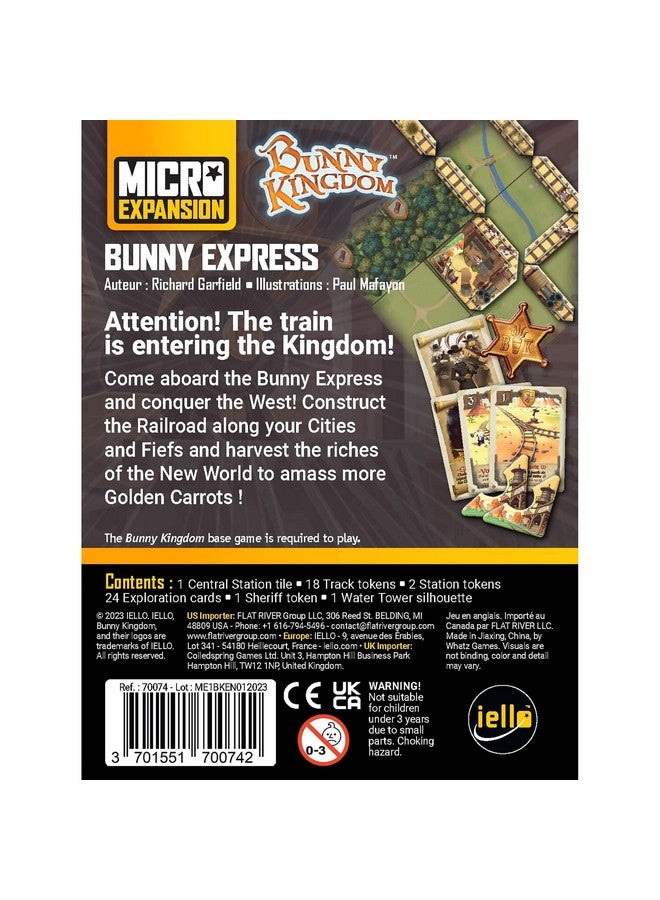 IELLO Bunny Kingdom: Bunny Express Micro Expansion - Iello, Card Game Expansion to Play with Bunny Kingdom Base Game - Image 2