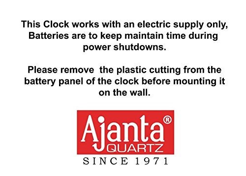 Ajanta Quartz Glass Abstract Digital LED Square Wall Clock OLC - 302 (Blue, 25.4 cm x 25.4 cm x 3.5 cm) - Image 3