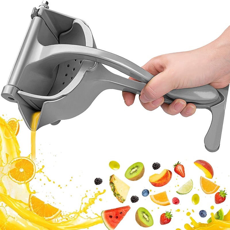 Hotmark Aluminium Manual Fruit JuicerHandy Manual Fruit Press Squeezer OrangeLemonPomegranante - Image 2