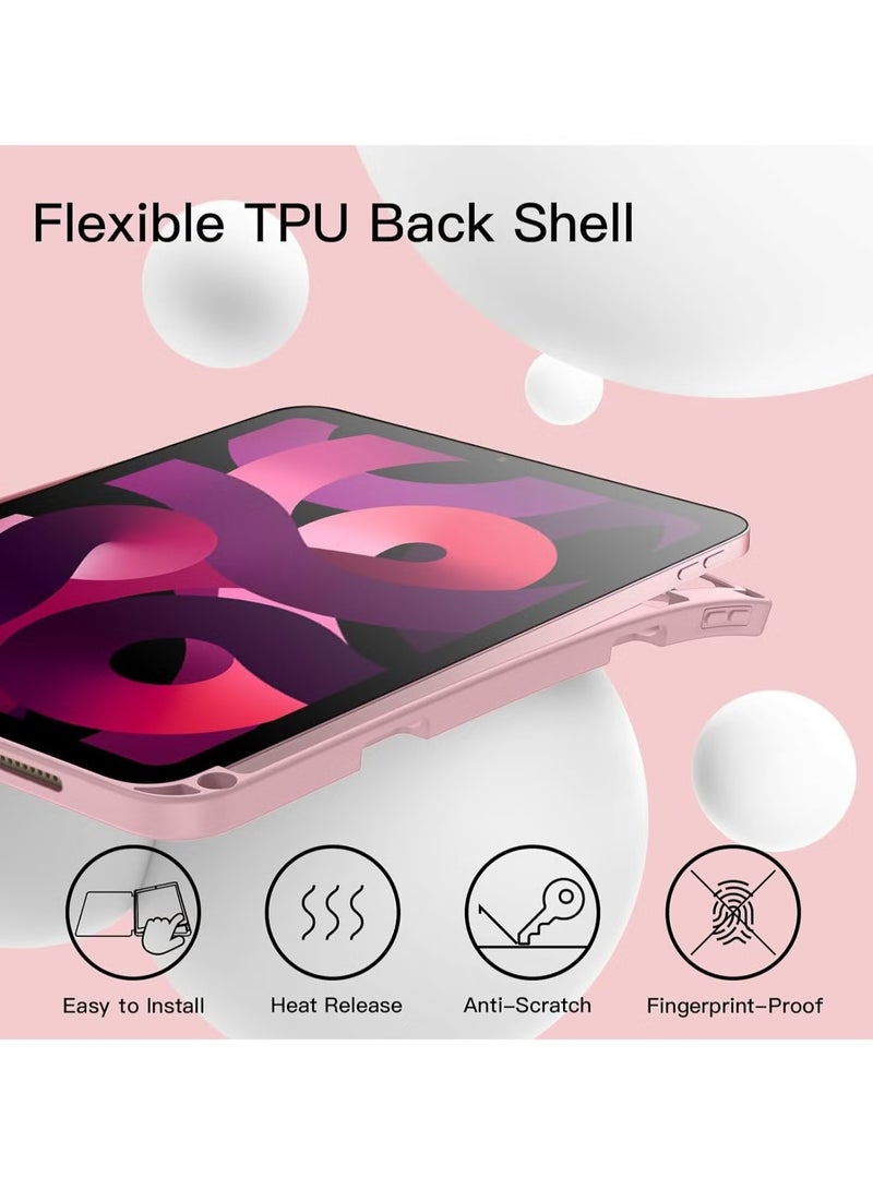 TIGER iPad Air 11-inch M2 2024 6th Generation Case with Pencil Holder, Silicone Magnetic Cover, Slim Tablet Protection for iPad Air 11-inch M2 6th Generation - Image 4