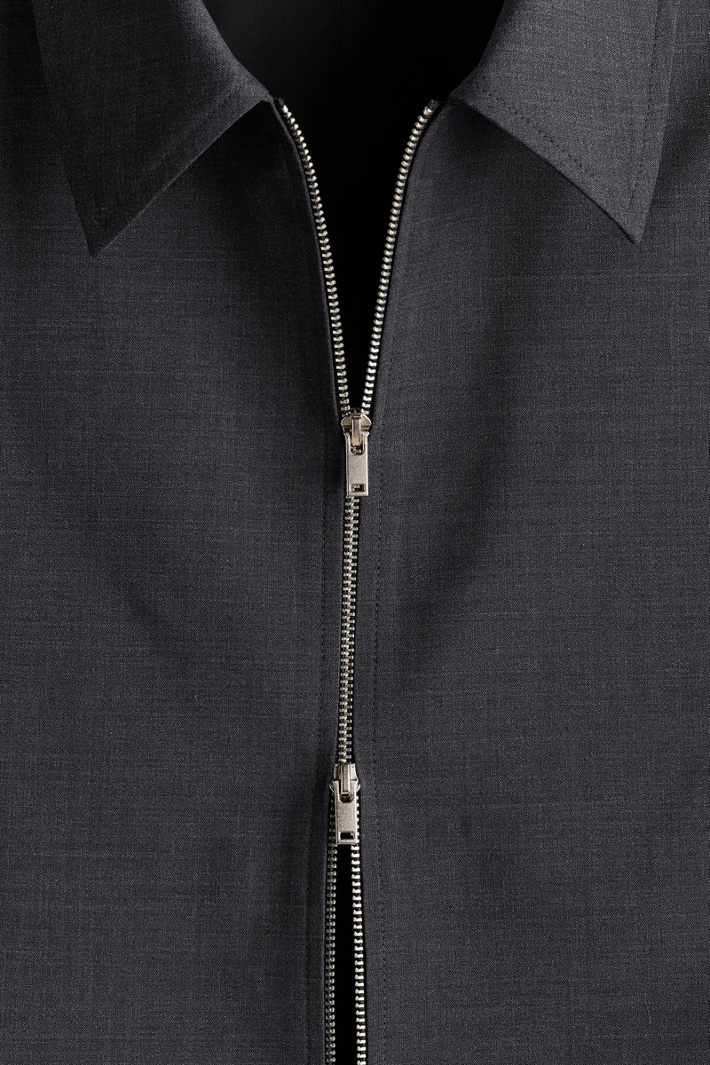 H&M  Collared wool-blend jacket for Men | Best Price UAE