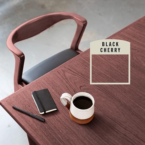 VARATHANE Rust-Oleum Varathane 262009 Premium Fast Dry Wood Stain, Black Cherry, (Quart/946ml) - Image 3
