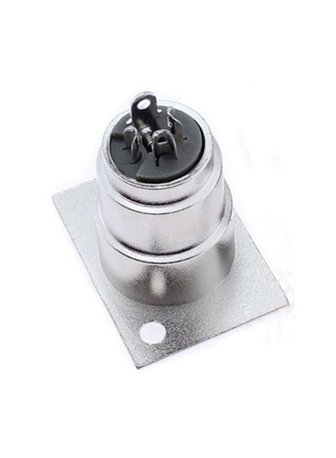 bnafes XLR 3-Pin Female Jack Socket Audio Speaker Panel Mount Connector Adapter for Microphone 6-Pack - Image 2