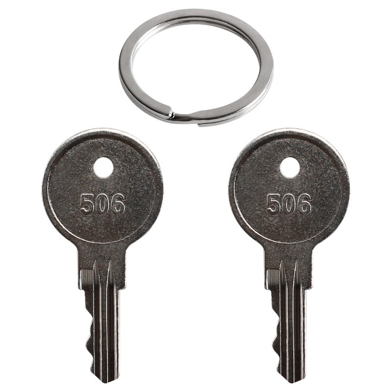 VIDABTE CH506506 Replacement Keys for RV Compartment Lock Truck Tool Box RV Compartment Lock Truck Tool Box KeyCut Keys Code CH506 2 pcs - Image 2