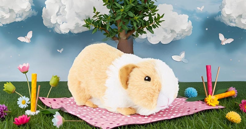 Zappi Co 100% Recycled Meerlis Guinea Pig Plush Toy (15cm Length) - Soft, Cuddly, Eco-Friendly Animal Collection for Newborn Child First Child - Image 2