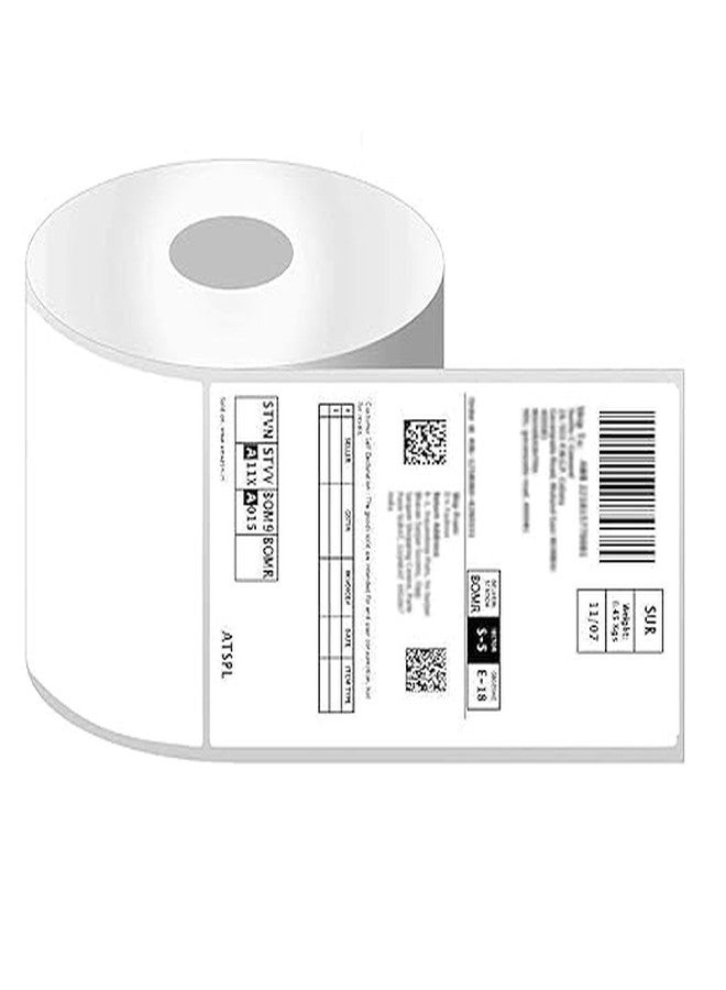 TimeWrap 4" x 6" TimeWrap Direct Thermal Shipping Label Rolls Address Stickers for Ecommerce Shipment and Sellerflex Compatible with TSC, Zebra & Rollo Label Printers (400 Labels) - Image 1