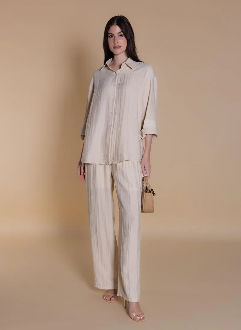 شايبس COMFORT COTTON BLEND SHIRT SET