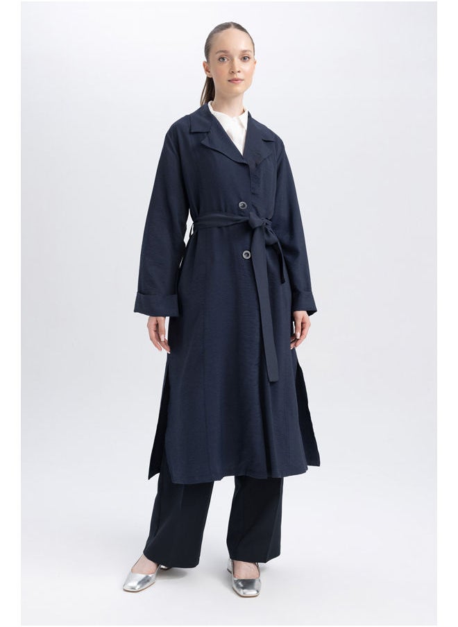 DeFacto - Woman Relax Fit Woven Long Sleeve Tunic - Image 1