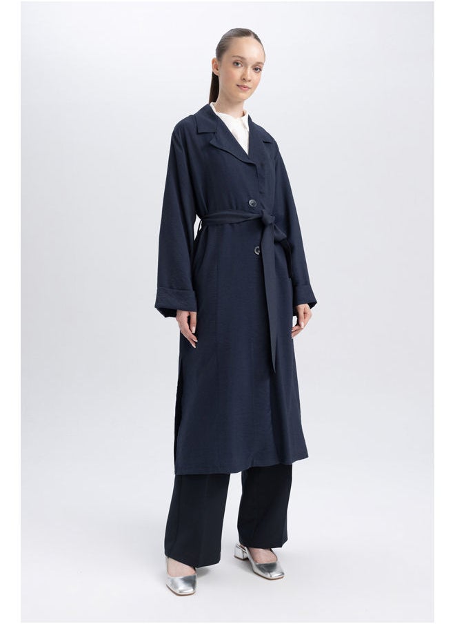 DeFacto - Woman Relax Fit Woven Long Sleeve Tunic - Image 1