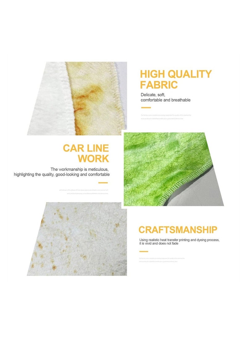 Baby Wrap Blanket Cabbage Leaf Baby Swaddle Blanket Super Soft Comfort Blanket Newborn Soft Plush Flannel Blanket with Cabbage Hat Essential Children Clothing for Home Office Travel  - Image 5
