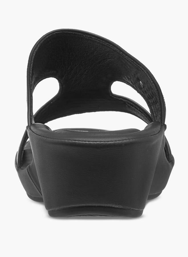 لو كونفورت صنادل نسائية مزينة بكعب ويدج سهل الارتداء - Image 5