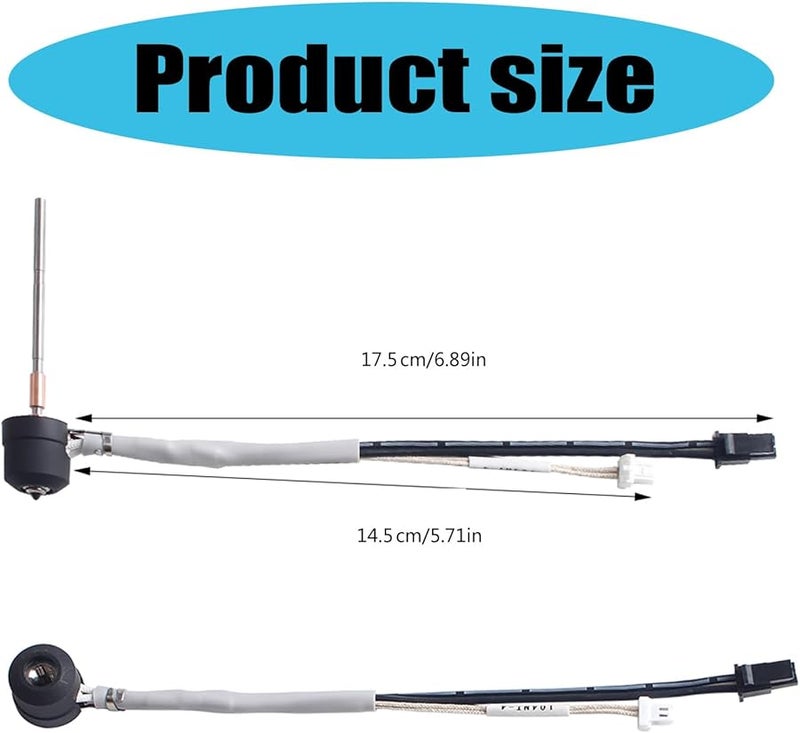 مجموعة نواة التسخين الخزفية XL مقاومة لدرجات الحرارة العالية فوهة تسخين سريع قطعة طابعة ثلاثية الأبعاد - Image 4