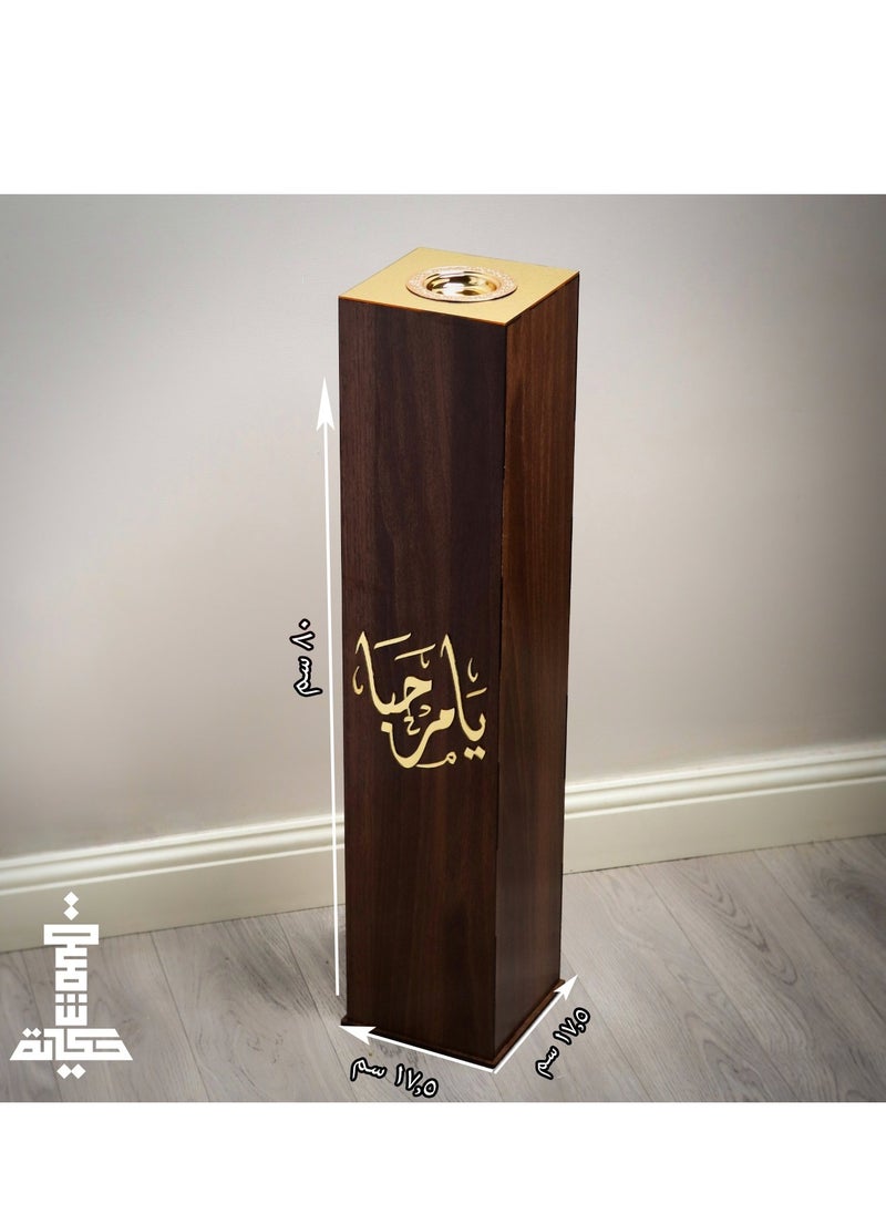 حكاية شمعة مبخره و مدخنه الضيافة الفاخره تحمل عبارة يامرحبا  - Image 3