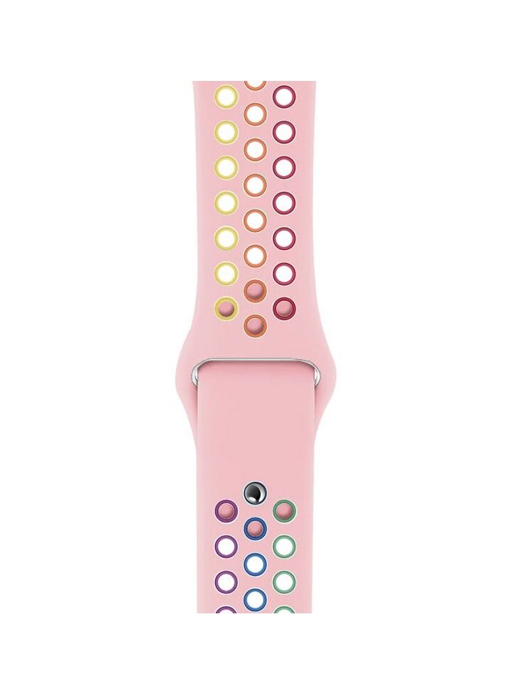 CATANES Silicone Sport Band for Apple Watch 38/40/41mm Pink - Image 3