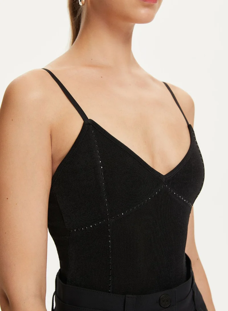 Nocturne Strap Detail Bodysuit