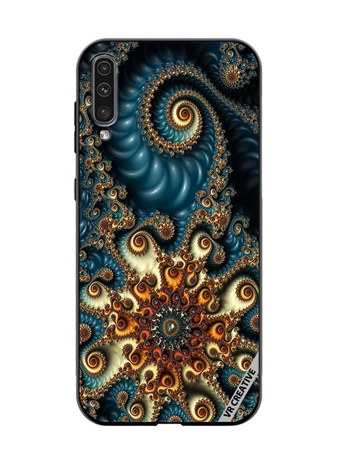 VR CREATIVE Protective Case Cover For Samsung Galaxy A50/A50s Mandala Design Multicolour - Image 1