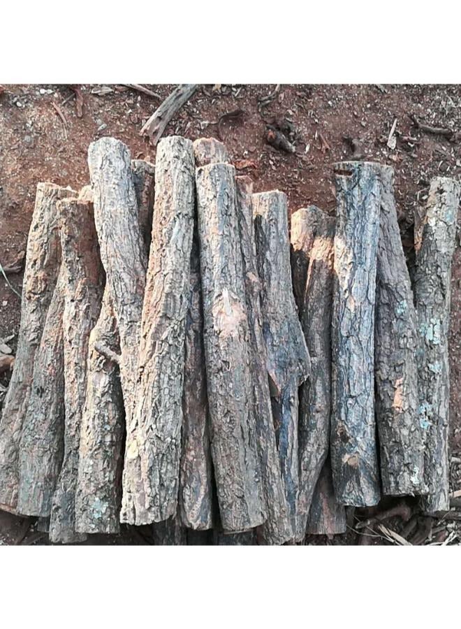 Aquarium Decoration Betta Log Champagne Tree Trunk Decor Stone Base Straight Trunk Hideout Fish Tank Ornament for Cichlid Shrimp Reptile Turtle - Image 4