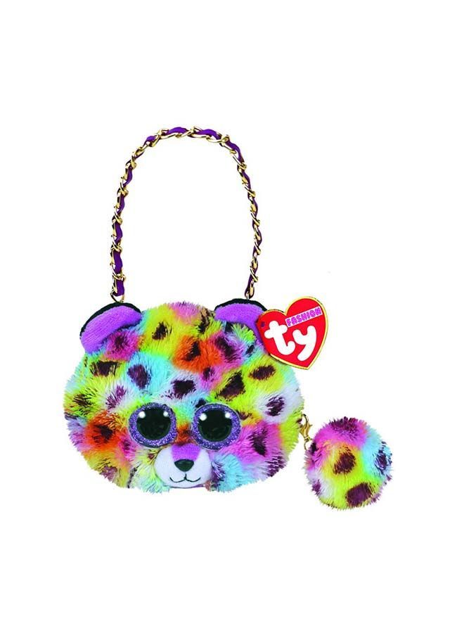 نيبمينينت محفظة جيزيل صغيرة عصرية بتصميم جلد الفهد