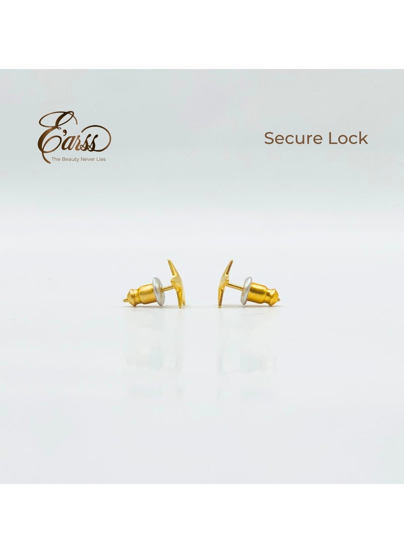 Earss Star Gold Earring | Stainless Steel | 18K Gold Plated  - Image 5