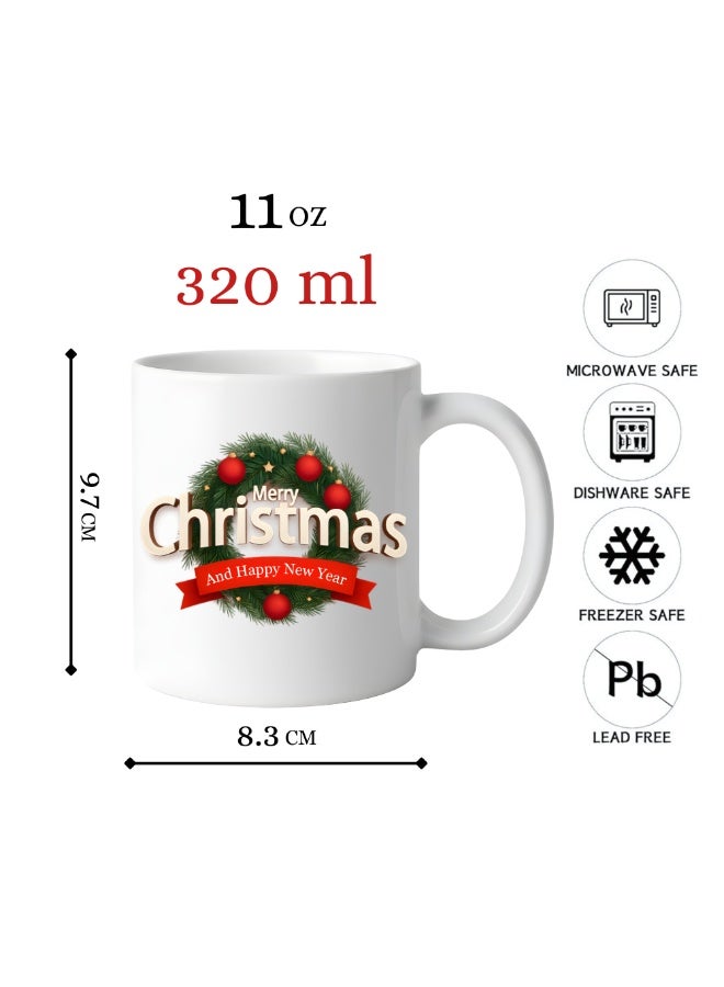 PRINTSHOP4ME Christmas Ceramic Coffee Mug (Design 9) - Image 4