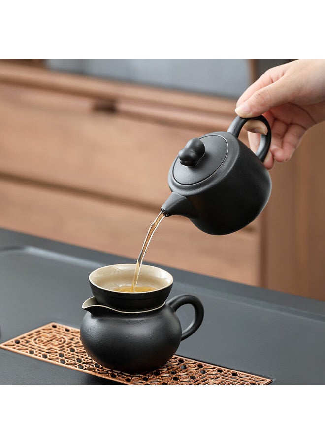 Tangfeng Kung Fu Tea Set, Complete Home Use Set With Automatic Water Boiling, Integrated Tea Tray, Teacups, Teapot, Office Meeting Gift, Housewarming Present - Image 3